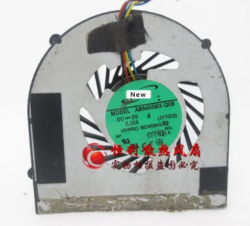 Для ADDA AB5405MX-Q0B JV1003 DC 5V 0.20A 4-проводной охлаждающий вентилятор для сервера ноутбука |