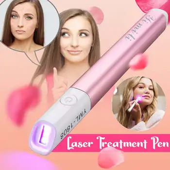 

Blue Light Therapy Acne Laser Pen Facial Massager Treatment Soft Scar Wrinkle Acne Removal Device