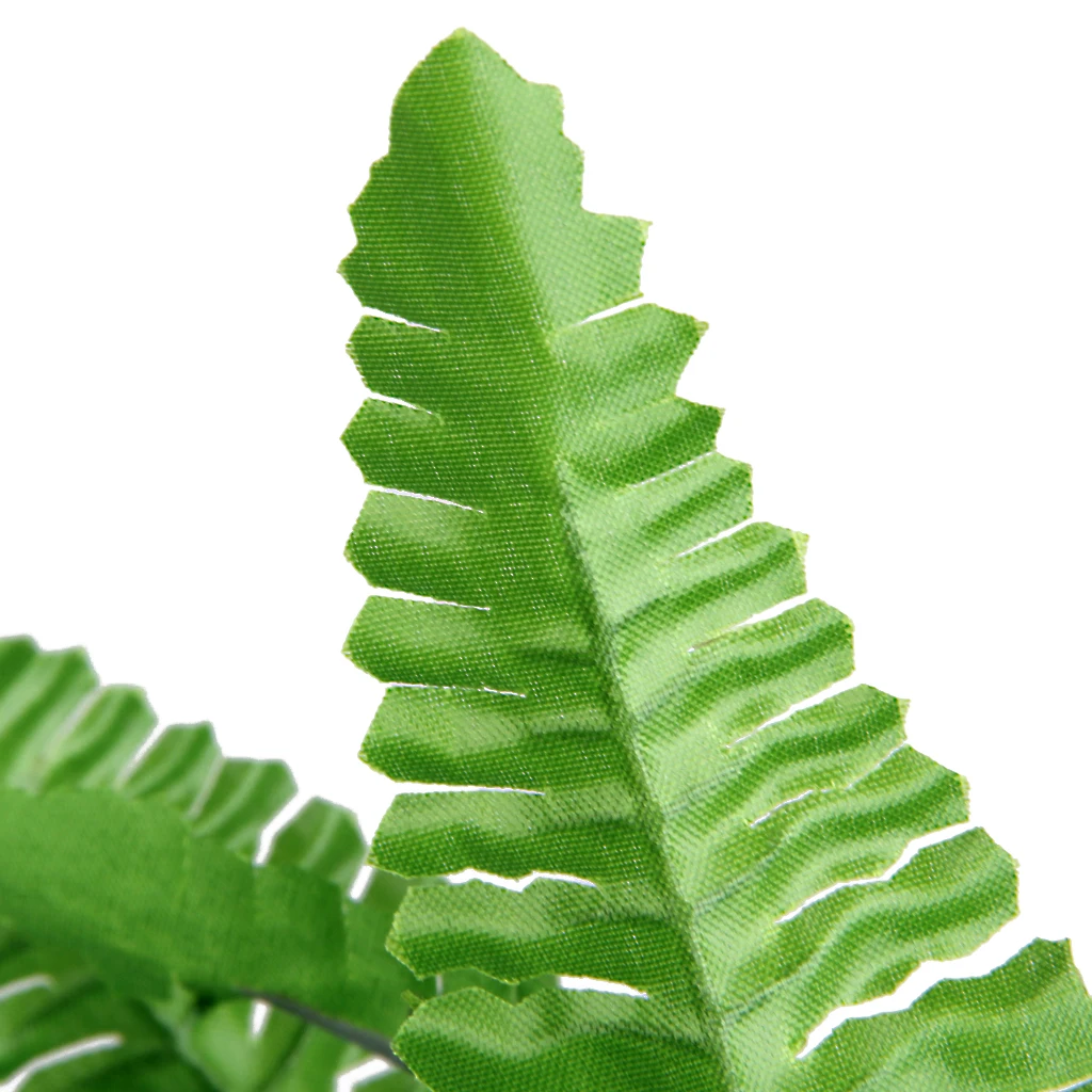 Grass Leaf Bouquet Artificial Silk Flower Fern Plant Green Grass Home