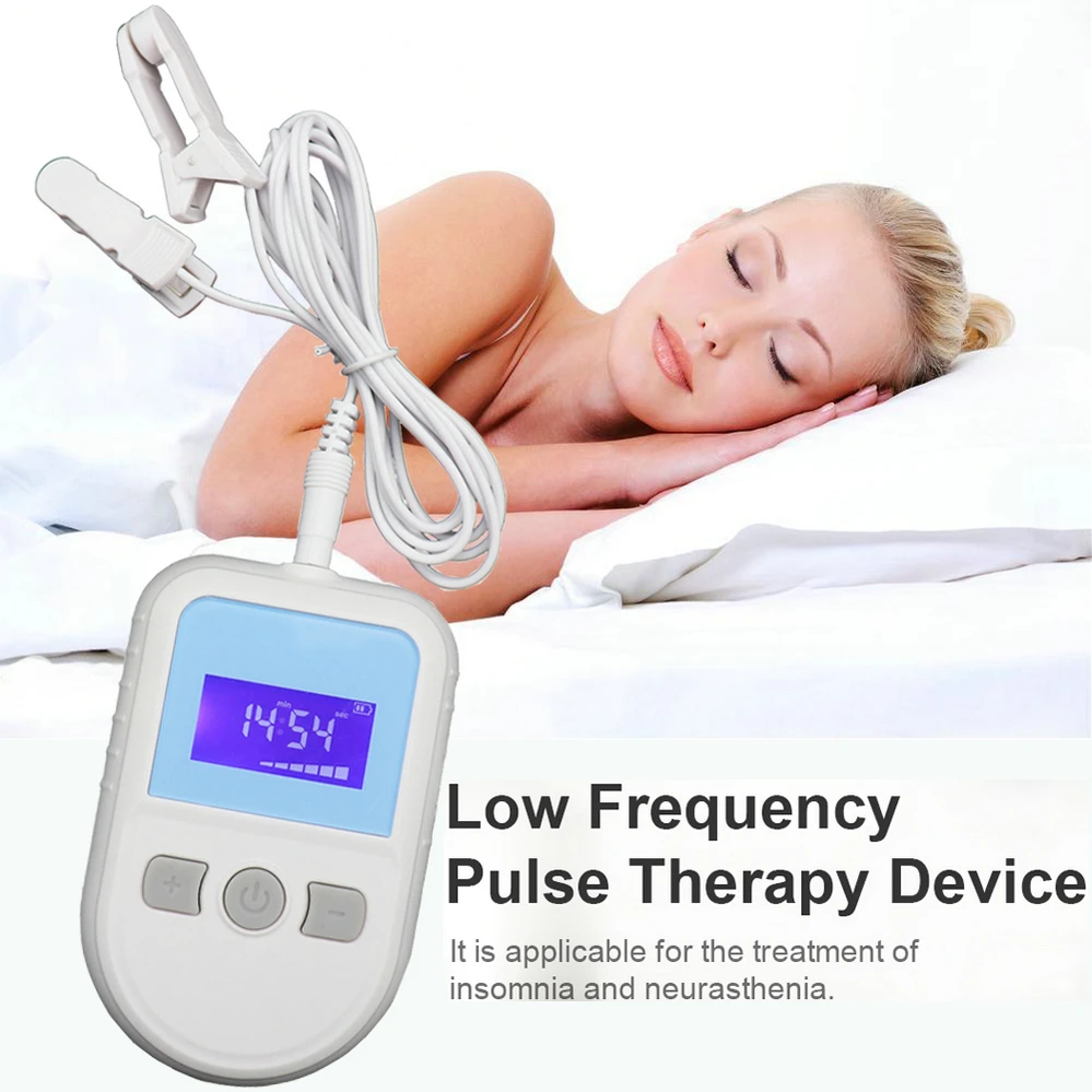 

Cranial Electrotherapy Stimulator Therapy Sleep Aid Machine Physiotherapy Insomnia Anxiety Depression Migraine Headache Device