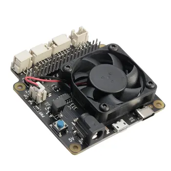 

Safe Shutdown 8A Output Power Management 40pin Expansion Board Multifunction Auto Cooling Tools Fan For Raspberry Pi 4B 3B+ 3B