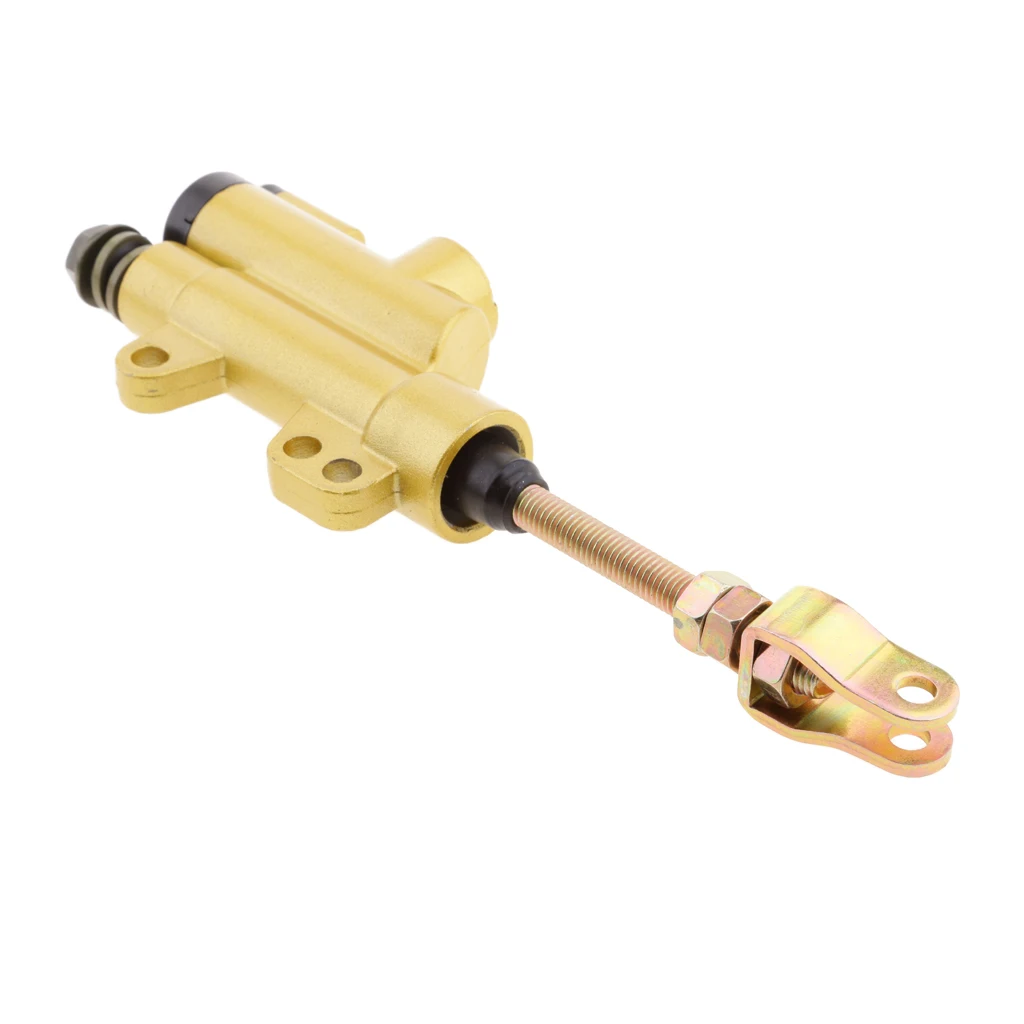 Rear Foot Brake Master Cylinder Pump for ATV 125cc 150cc 200cc Gold