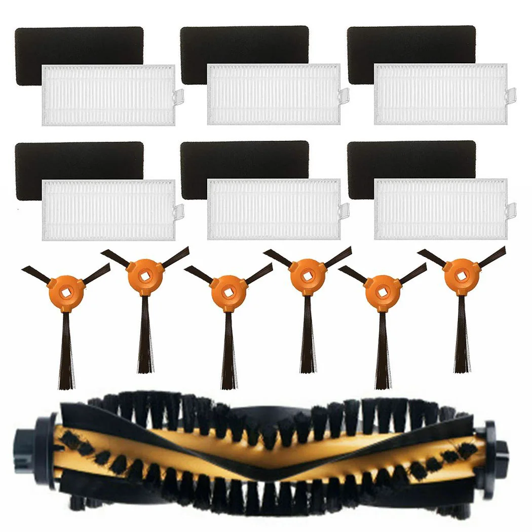 Reposição para Ecovacs Deebot 500 Deebot 600 Deebot 601 Deebot 711 Aspirador Substituição Kit Limpeza Doméstica Peças de
