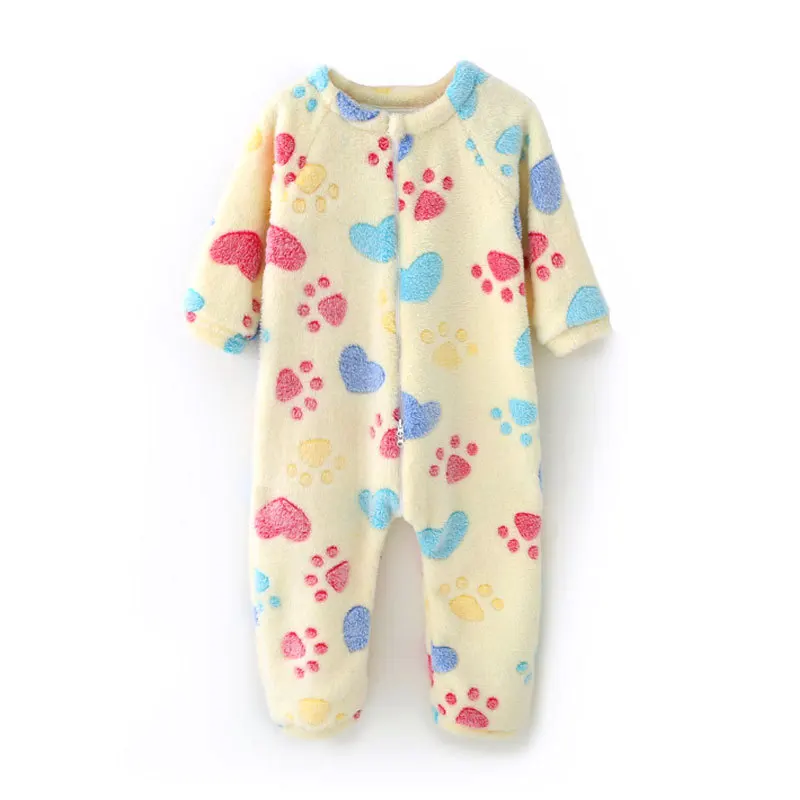 Детские пижамы; детская пижама для мальчиков и девочек; одежда для альпинизма; фланелевый толстый спальный мешок на молнии; детские пижамы для девочек; одежда для сна - Цвет: Yellow