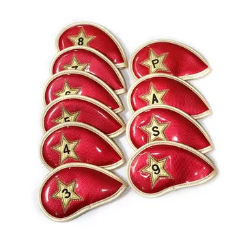 

Training Aids Professional Protective Case Gift Anti Scratch For Club Golf Iron Head Covers PU Leather Waterproof Portable Soft