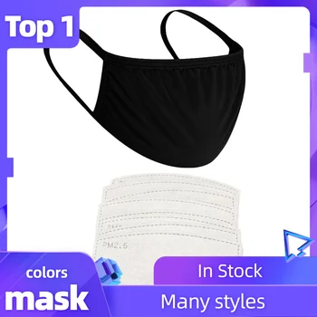 

11 pcs Dust Proof Facemask Reusable Mouth Mask Cloth Pocket Unisex Mask Gasket Set Cotton Face Masks Mouth Cover Face sheild