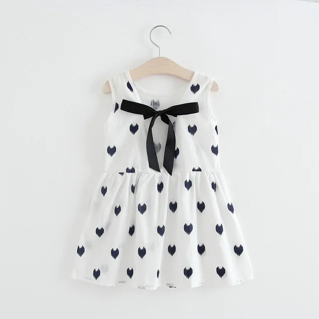 

2 3 4 5 6 7 8 Years Old Girls Dresses Summer Kids Elegant Princess Dress Sleeveless Vacation Sweet Sundress Children's Clothes