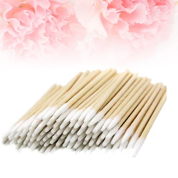 

400pcs Single Pointed Head Wooden Cotton Swab Make-up Stick for Cleaning Cosmetic Tool (7cm and 10cm Length for Each 200pcs)