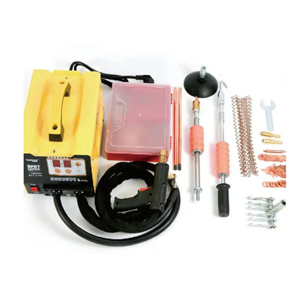 US $224.38 G90E Vehicle Panel Spot Puller Dent Spotter 3500A Spot Dent Puller 3KW Spot Welding Machine Multispot Bonnet Door Repair