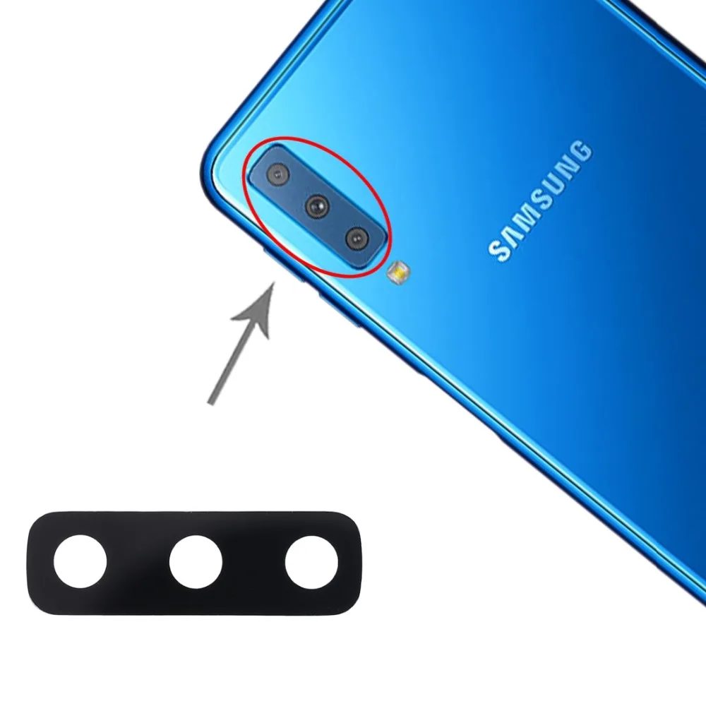 IPartsBuy 10 шт. задний объектив камеры для Galaxy A7() A750F/DS