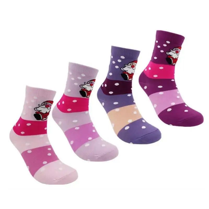 1 пара, красивые новогодние носки, подарок для мужчин и женщин, теплые зимние спортивные носки с Санта-Клаусом и оленем