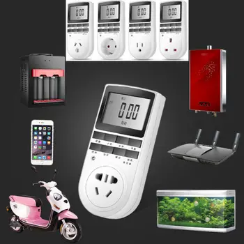 

1 PC Timer Socket Smart Programmable Power Socket Timer Switch for Office School