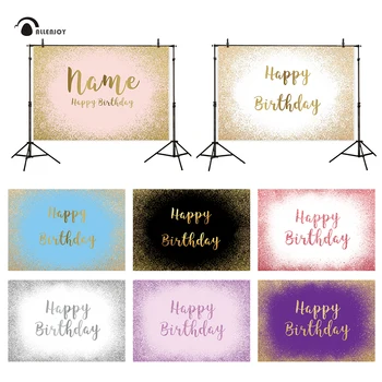 

Allenjoy birthday backdrop sands glitter bokeh black violet golden portrait wedding baby bride Valentine background photophone
