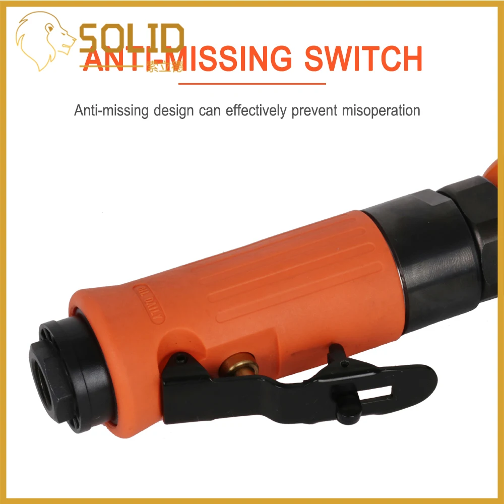 Pneumatic Tool 1" Air Sander Polishing Machine Regulation Straight Heart High Speed 15000rpm Air Polisher Tool 4CFM