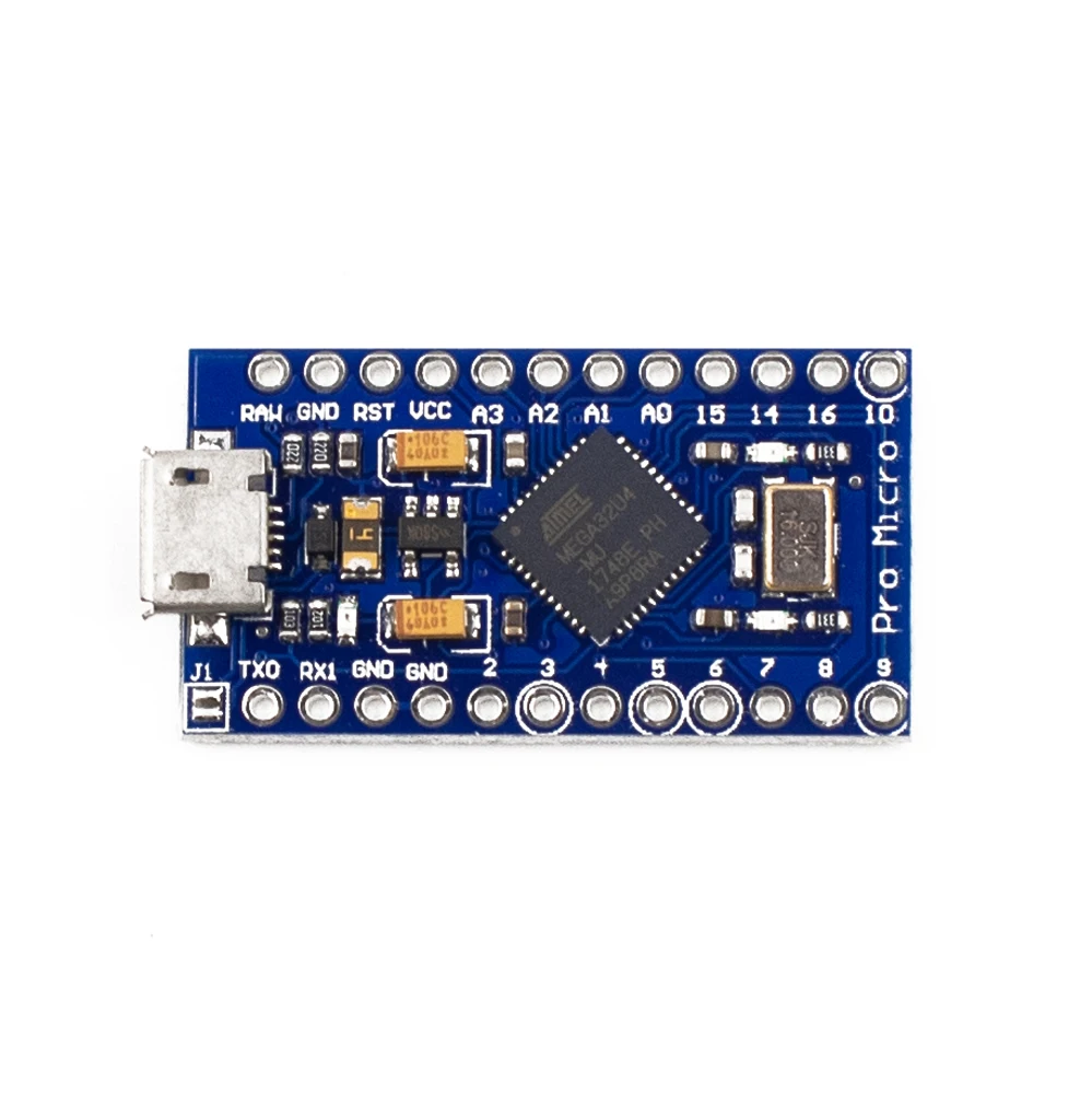 Модуль платы Mini USB ATmega32U4 Pro Micro 5 в 16 МГц для Leonardo ATMega 32U4 контроллер Pro-Micro замена Pro Mini для Arduino