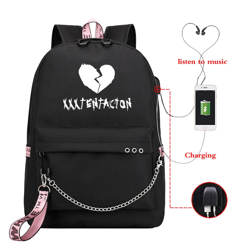Рюкзак Mochila XXXTentacion дорожный рюкзак для ноутбука мужчин и женщин мужские рюкзаки с