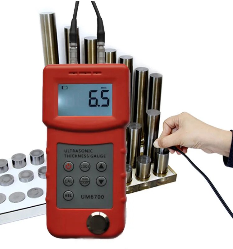 

Wall Gauge ultrasonic pipe thickness instrument Measurement Equipment Tester