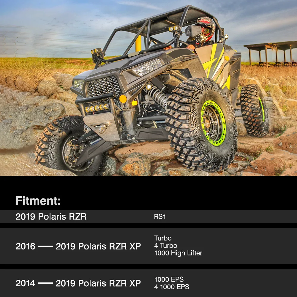 Передняя рука гвардии защитные пластины протекторы для Polaris RZR XP 1000 1000-4 2013