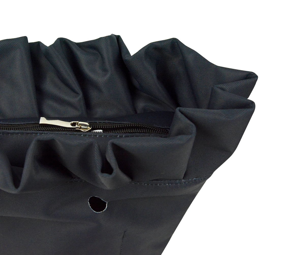 Huntfun новая гофрированная плиссированная Ткань водонепроницаемая внутренняя подкладка вставка карман на молнии для классического мини Obag внутренний карман для O сумки