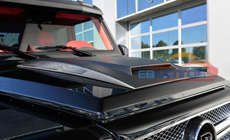 ebmotor-com B style  HOOD SCOOP HOOD VENT Hood Attachment FOR BENZ G CLASS W463 G63 G65 G500 G55 2012UP 1_8385