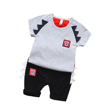 

Kids Infant Tracksuit Summer Baby Fashion Clothes Children Boys Cotton T Shirt Shorts 2Pcs/sets Toddler Girls Cartoon Sportswear