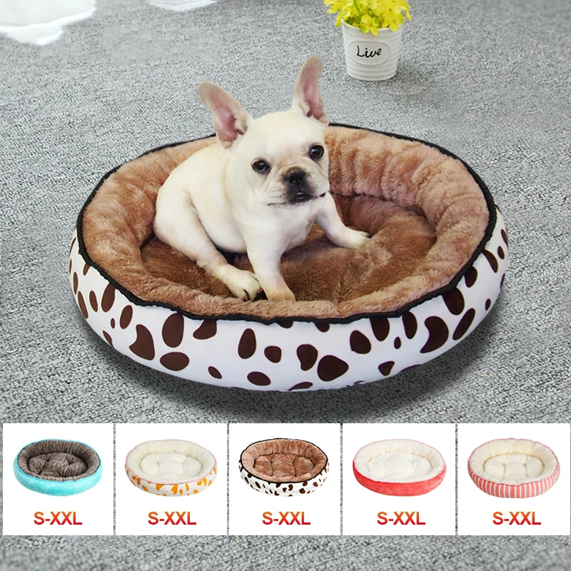 

Dog Bed Warming Kennel Washable Pet Floppy Extra Comfy Plush Cushion And Nonslip Bottom For Large Small Dogs House Cama Perro