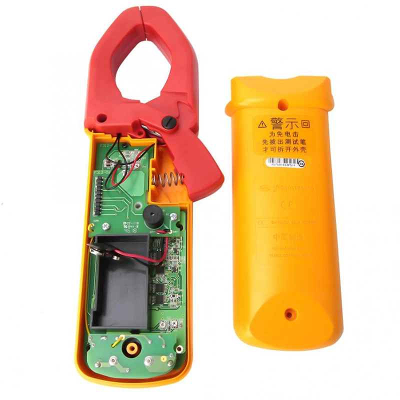 Цифровой клещи Fluke 312, измеритель тока и напряжения, тестер диодов