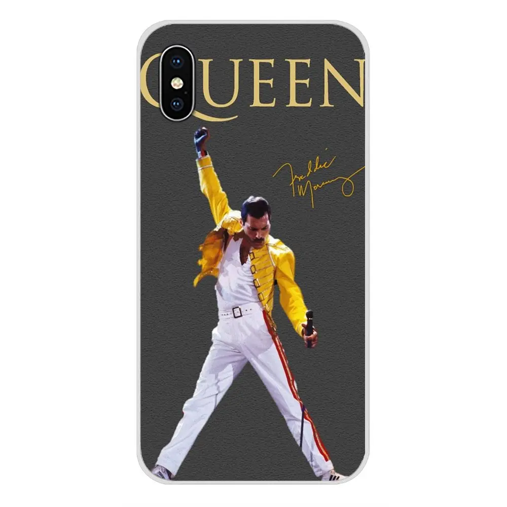 Прозрачные мягкие чехлы для Xiaomi Mi4 Mi5 Mi5S Mi6 Mi A1 A2 5X 6X 8 9 Lite SE Pro Max Mix 2 3 2S Freddie Mercury