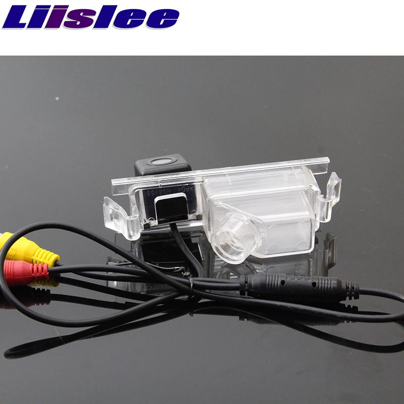 Liislee For Hyundai Verna Accent Blue Fluidic Solaris Waterproof Rear View Back Up Camera Car Camera For PAL : NTSC | CCD + RCA1
