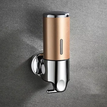

Home Liquid Soap Dispenser Wall Mounted 450 ml Plastic Shampoo Shower Gel Dispensers Hand Washing Kitchen Bathroom Accessories