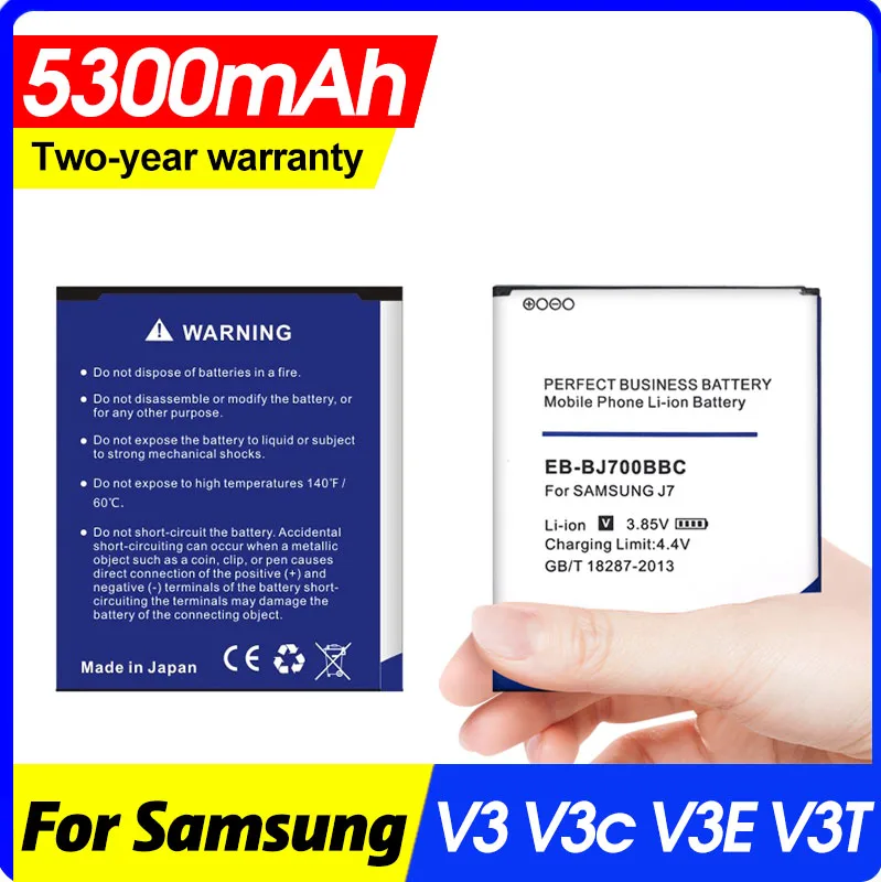 Eb-bj700bbc для Samsung Galaxy J7 J7008 J700f Eb-bj700cbe J7000 J700 On7 G6000 | Мобильные телефоны и аксессуары