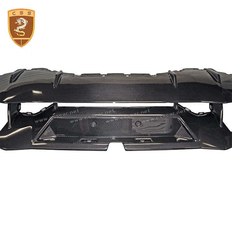 Задний бампер для 14 19 Lamborghini Huracan Lp610 LP580 OEM стильный диффузор из углеродного