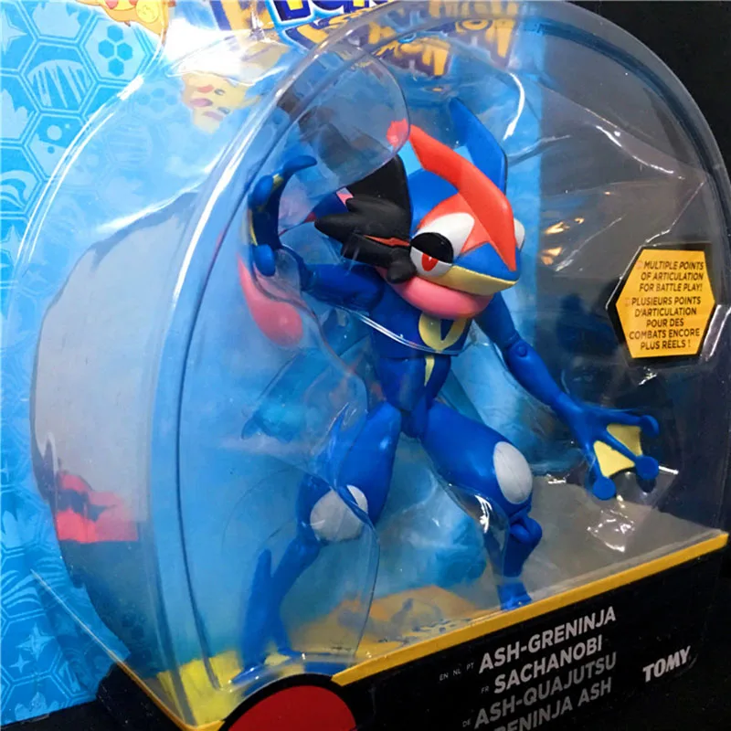 TAKARA TOMY, POKEMON Ash's Greninja, фигурка, коллекция игрушек, Покемон, фигурка, игрушки, подарки для детей, мальчиков, суставы, подвижные