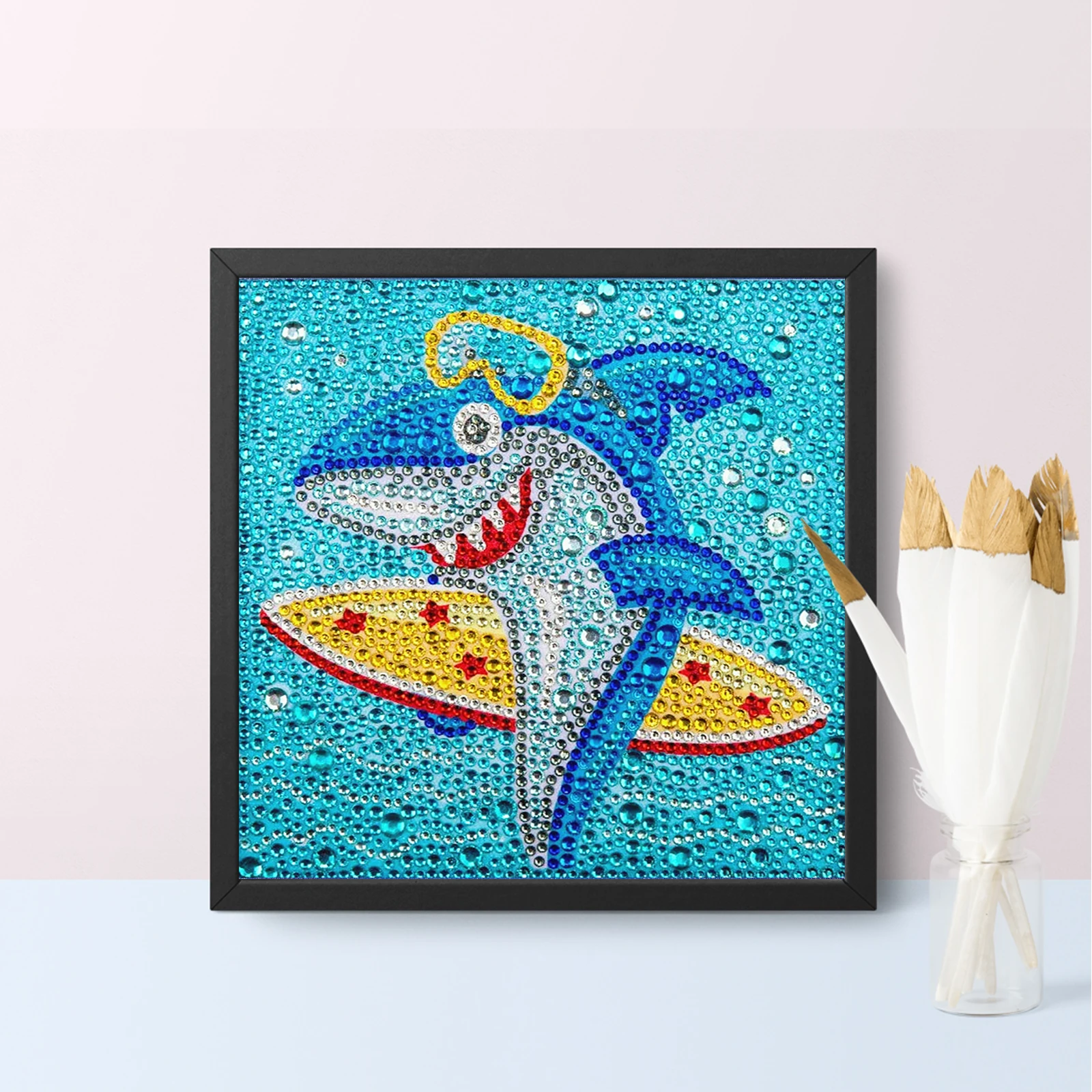 5D DIY Diamond Painting  5D DIY Diamond Painting for Kids Children Cartoon Animal Dog Cat DIY Full Drill Painting by Numbers Rhinestone Embroidery Crafts diamond painting kakashi