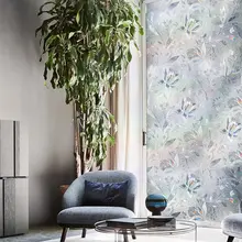 Пленка для окна конфиденциальности 3D статическое украшение самоклеящаяся для УФ блокирования тепла конт