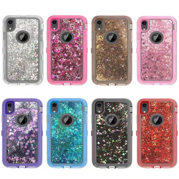 

5pcs/lot Liquid-filled Glitter Cover Case Luxury Designer Phone Cases For Phone 11 Pro Max X XR XS MAX 8 7Plus 6 Plus