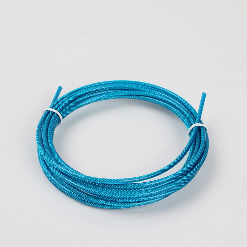 Replaceable Rope Steel Wire Cable 3m For Professional Crossfit Sport Speed Jump Rope Skipping Spare Ropes Diameter 2.5mm