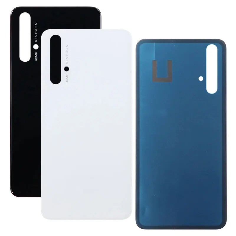 Стеклянный чехол для huawei Honor 20, Задняя панель для мобильного телефона, защитная задняя крышка для huawei Honor 20, чехол+ клей