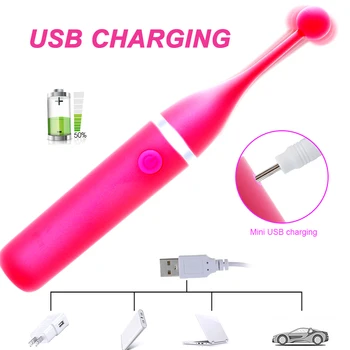 USB Rechargeable Vibrator For Women Dildos Clitoris Stimulator female Fast Orgasm G Spot Nipple Massager sex toys for Lesbian 18 4