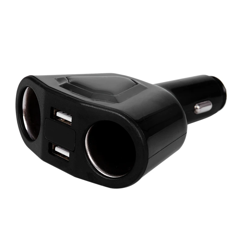 DC 12V розетка для автомобильного прикуривателя сплиттер 3.1A двойной USB зарядное устройство адаптер питания