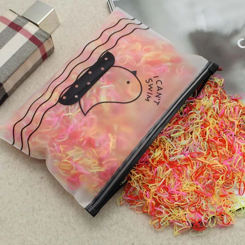 2000pcs Elastic Hair Bands