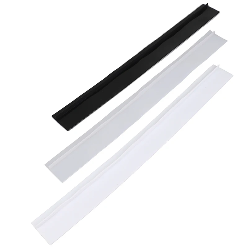 2PCS/lot Kitchen Silicone Stove Counter Gap Cover Heat Resistant Wide& Long Gap Filler Seals Spills Between Counter