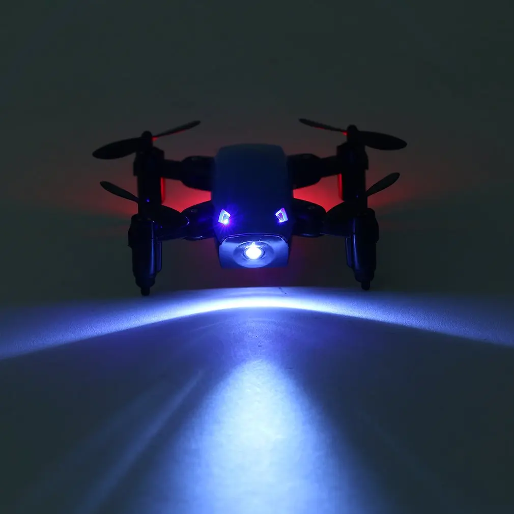 Foldable Mini RC Drone S9 No Camera Drones Headless H/L Speed Switch Dron with Light Altitude Hold Remote Control Quadcopter Toy
