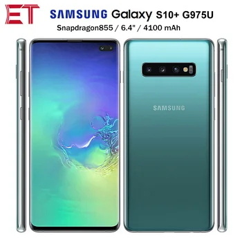 Unlock Samsung Galaxy S10+ S10 Plus G975U 4G Mobile Phone 8GB 128GB...