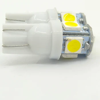 

100Pcs T10 W5W Led Car Light Turn Side Light Marker Lamp WY5W Auto Wedge Parking Bulb License Plate Lights