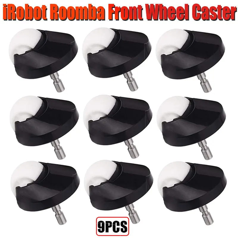 Replacement Kit Accessories Robot Vacuum Cleaner Accessories Replacement Roomba Front Wheel Caster Assembly iRobot Roomba i7 i7+ Plus E5 E6 E7 500 600 700 800 900 Series Vacuum