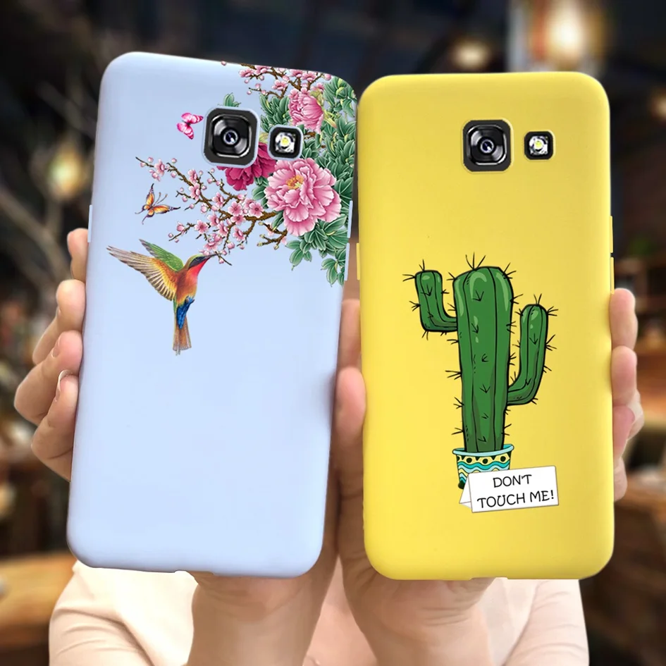 Cute Anime Panda Phone Case - Shockproof Cover for Samsung Galaxy A5 Series