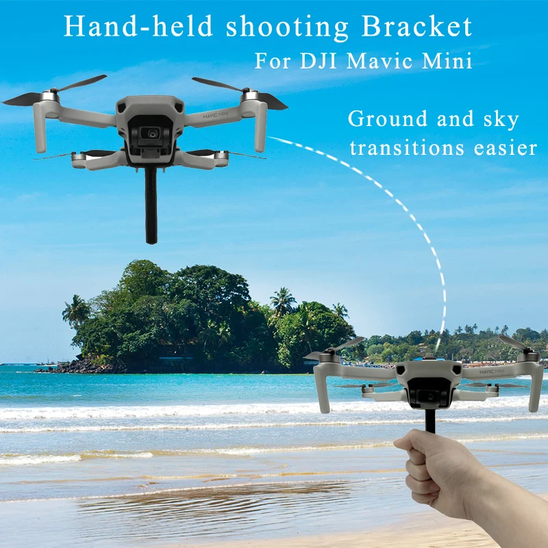 Super Sale JKX Drone Hand-held Shooting Stand Gimbal Stabilizer Take-off and Landing Portable Handle Bracket for DJI Mavic Mini Drone Accessory 