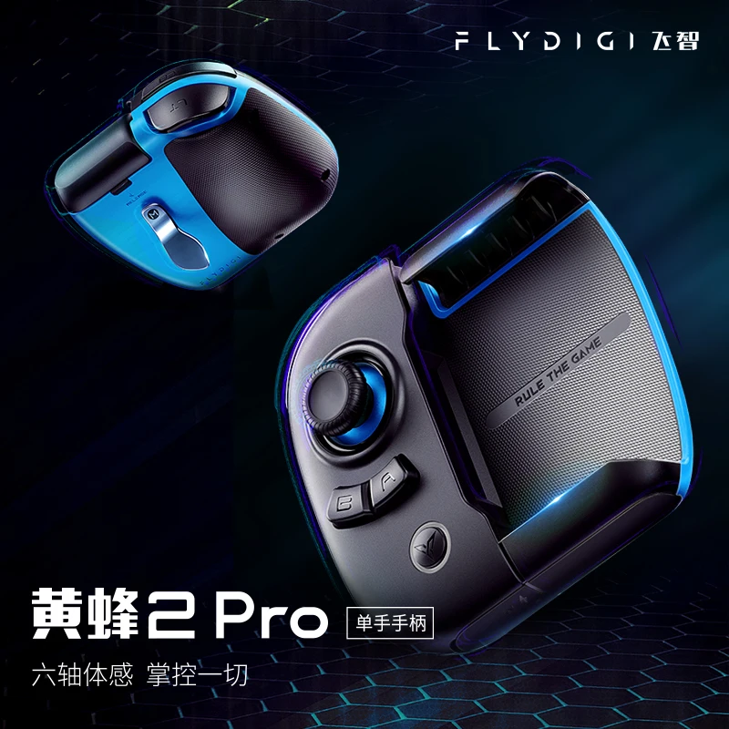 

New FlyDiGi WASP 2 PRO One handed gamepad Somatosensory upgraded version for Apple Android mobile phone game handle controller