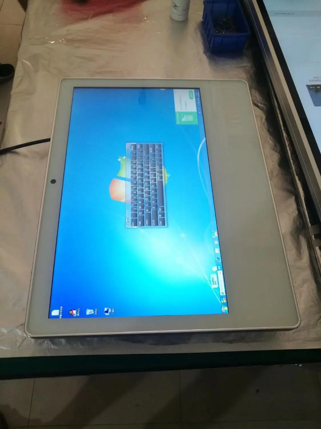 US $712.50 Facial recognition ID carder built in 15 17 19 inch digital tablet lcd touch screen display